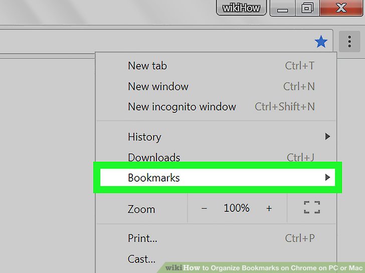 Organize Bookmarks In Chrome For Mac